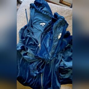 Womens Large soft 2 piece sweatsuit